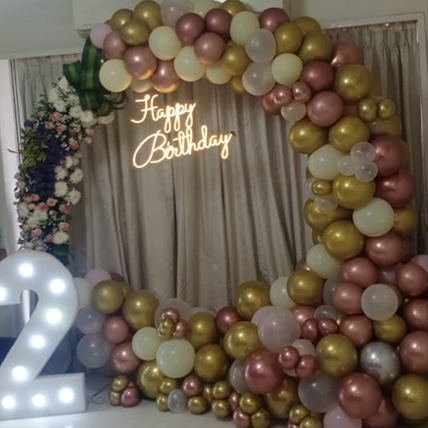 Unicorn Birthday Balloon Decoration